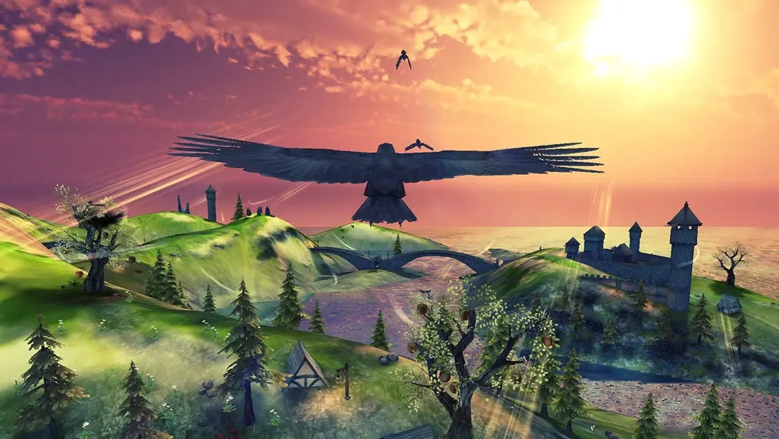 Capturas de tela do Raven