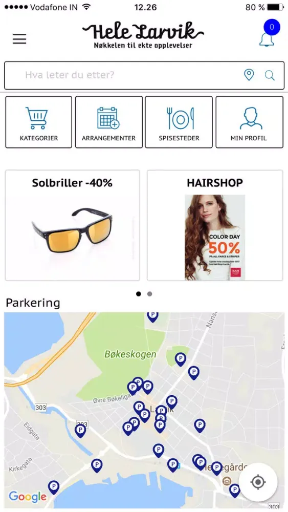 Hele Larvik 스크린샷