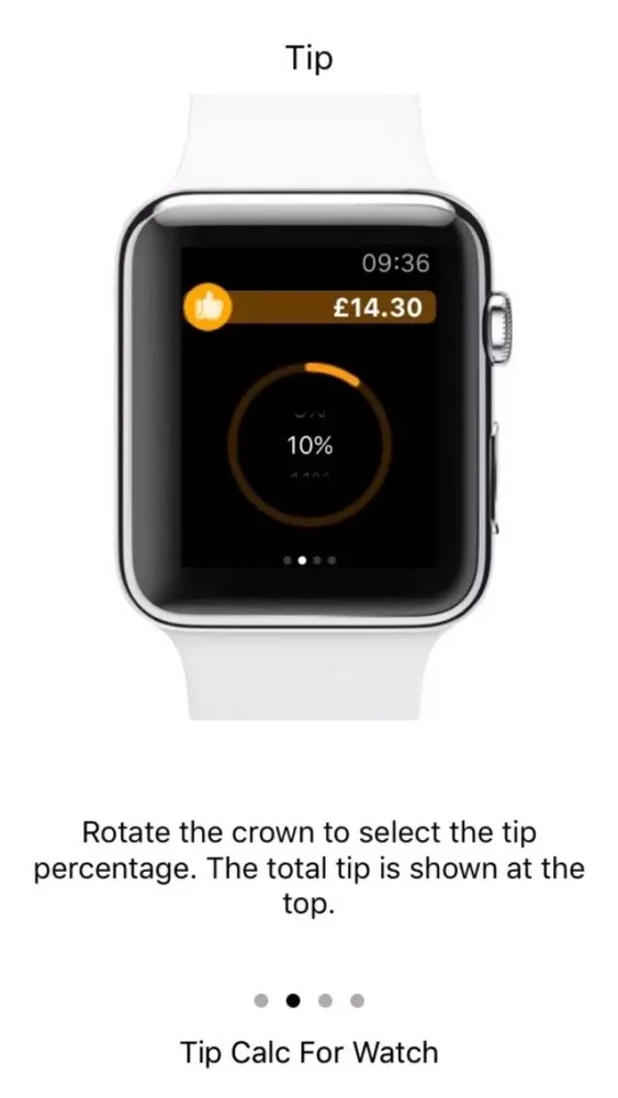 Tip Calc For Watch স্ক্রিনশট