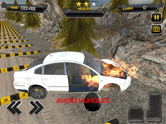 Speed Bump & Car Crash 3D iPad  Ekran Görüntüleri