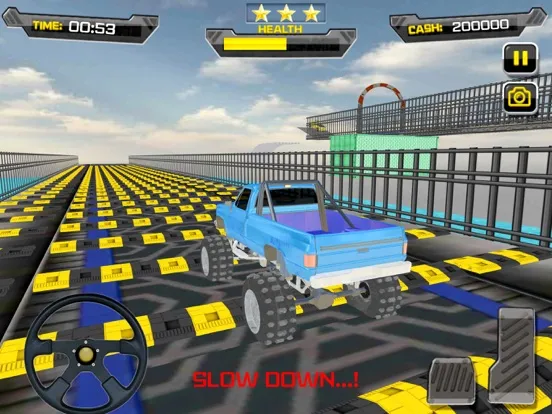 Speed Bump & Car Crash 3D iPad  Ekran Görüntüleri