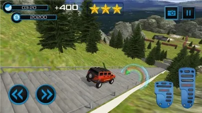 Capturas de tela do OffRoad Rover Stairs Challenge