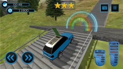 Capturas de tela do OffRoad Rover Stairs Challenge