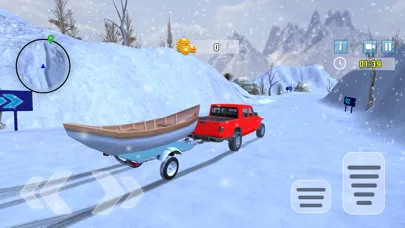 Winter Snow Pickup Truck New Screenshots