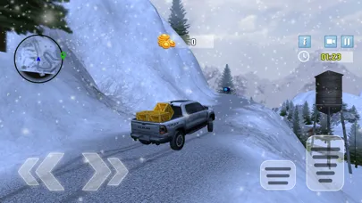 Winter Snow Pickup Truck New Screenshots