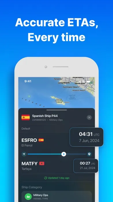 Screenshot di MarineRadar・Vessel Tracker