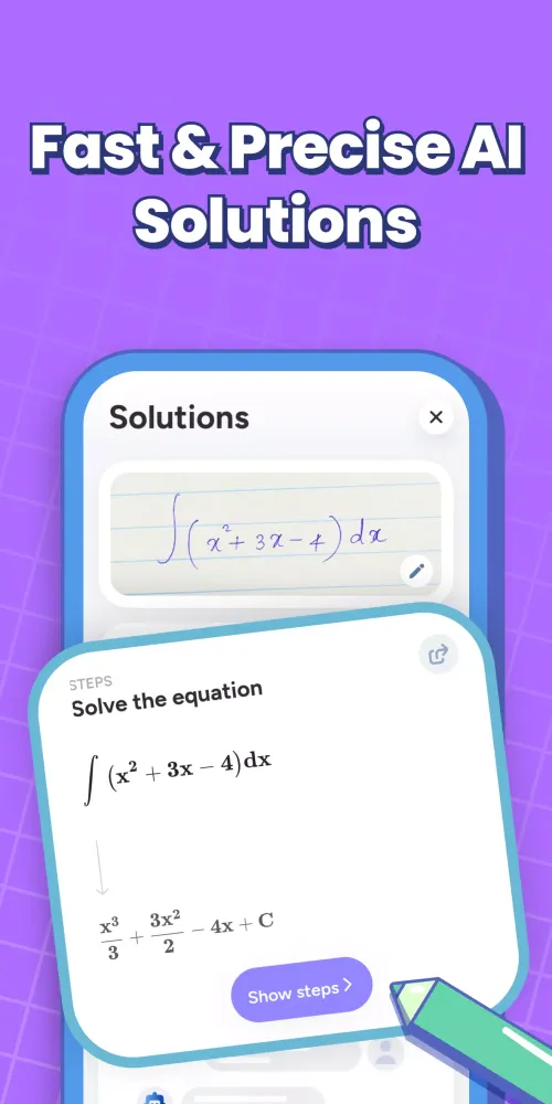 Zrzuty ekranu MathPro・AI Photo Math Solver