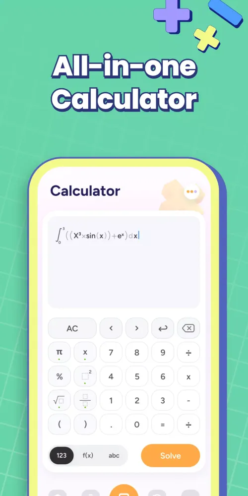 Zrzuty ekranu MathPro・AI Photo Math Solver