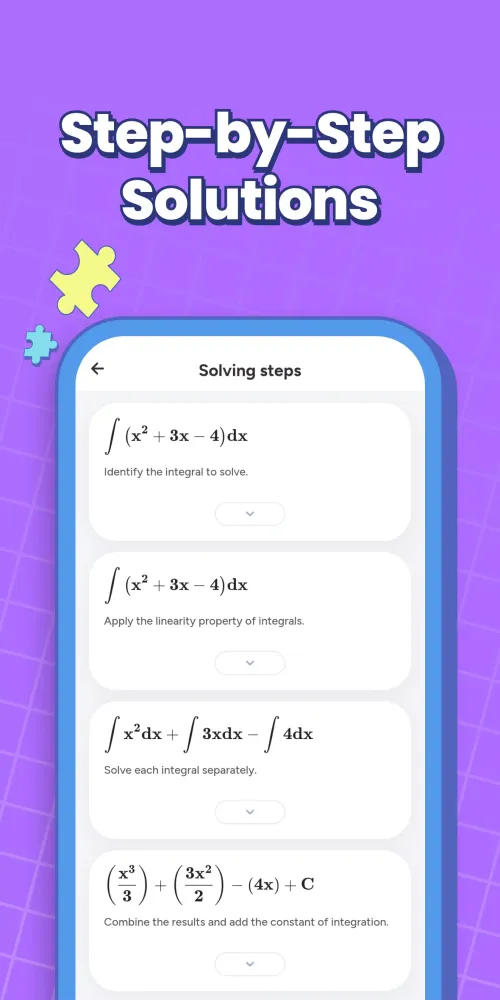 Zrzuty ekranu MathPro・AI Photo Math Solver