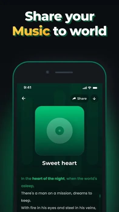 Screenshot di SongInsta: Music Generator