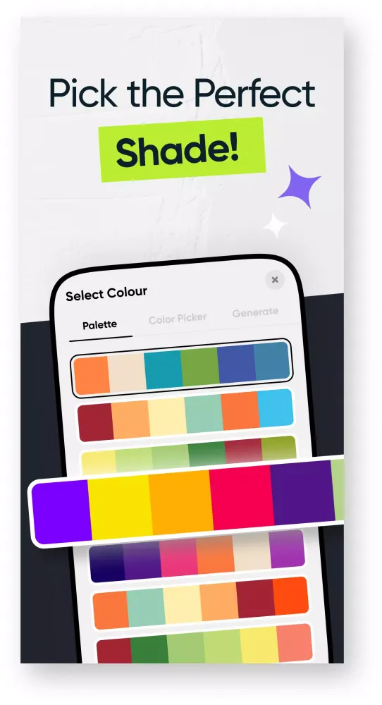 تصاویر Paint My Wall・Color Visualizer