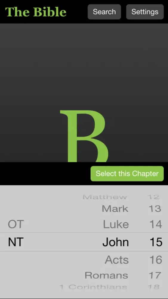 Capturas de tela do The Bible - Audio and Text