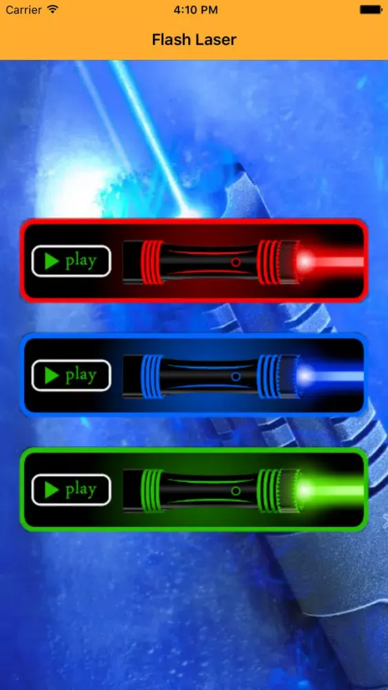 تصاویر Laser Flash Simulator