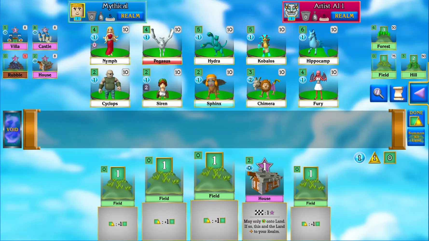 Captures d'écran de Mythical