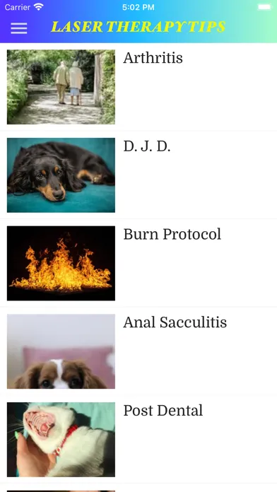 LASER THERAPY TIPS Screenshots