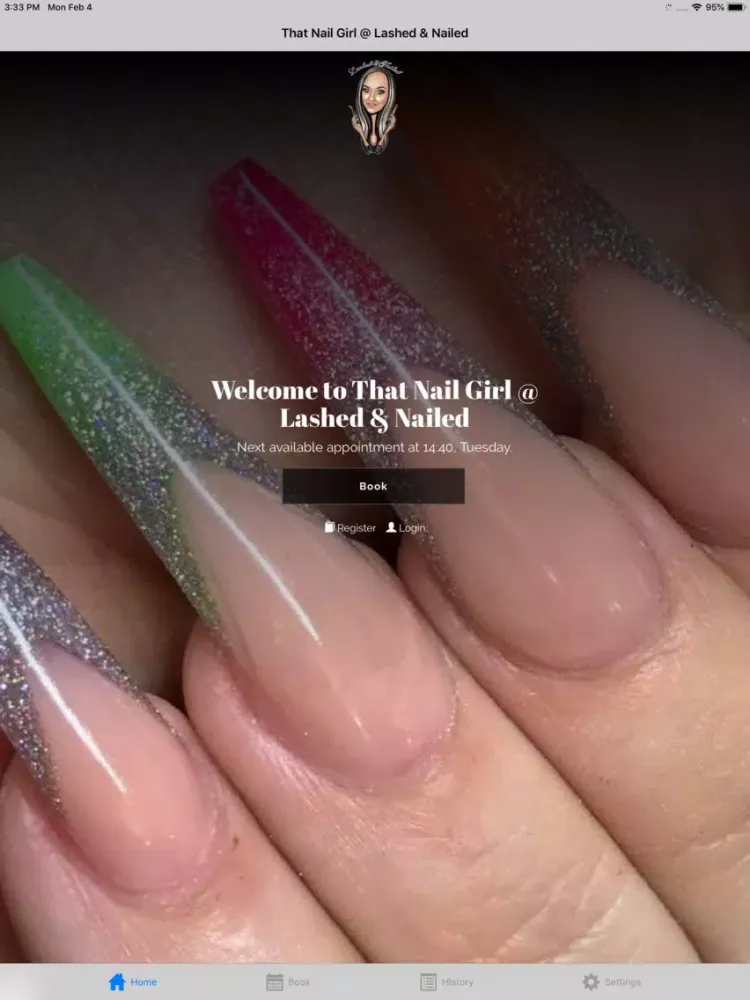Lashed & Nailed iPad  স্ক্রিনশট
