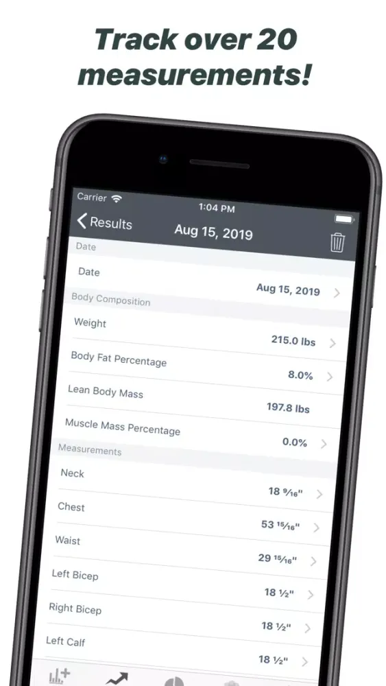 Captures d'écran de Progress for Muscle Training