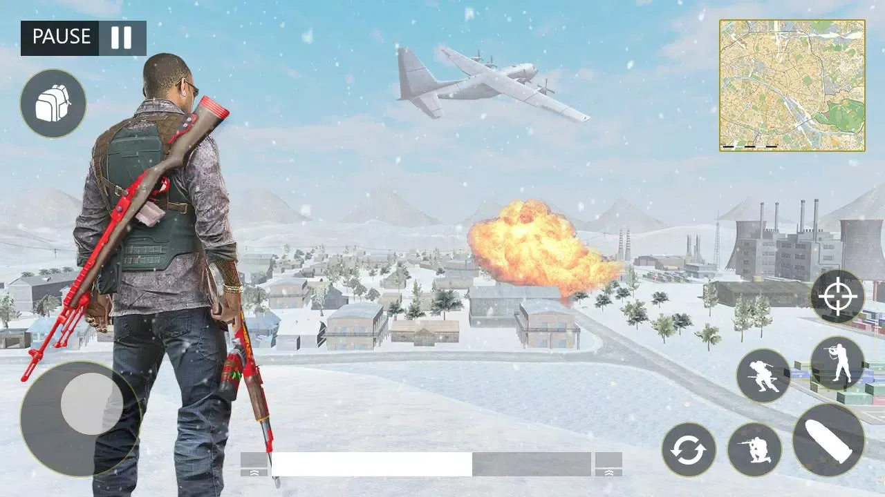 Last Day of Winter Sniper Game Screenshots