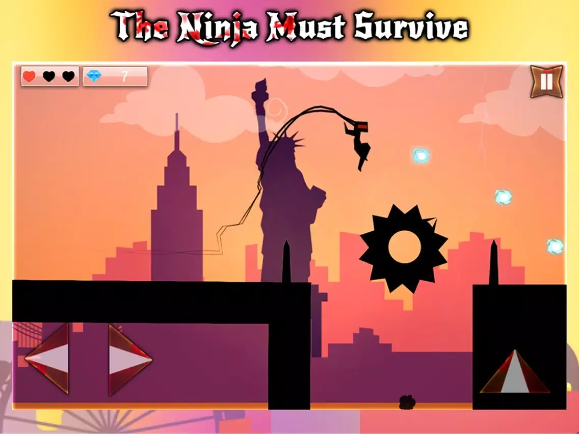 Ảnh chụp màn hình của Last Ninja Real Survival Hero iPad 