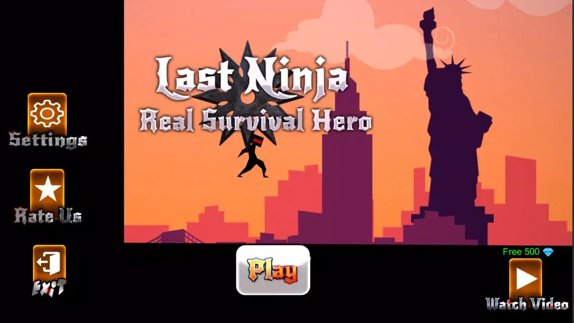 Ảnh chụp màn hình của Last Ninja Real Survival Hero