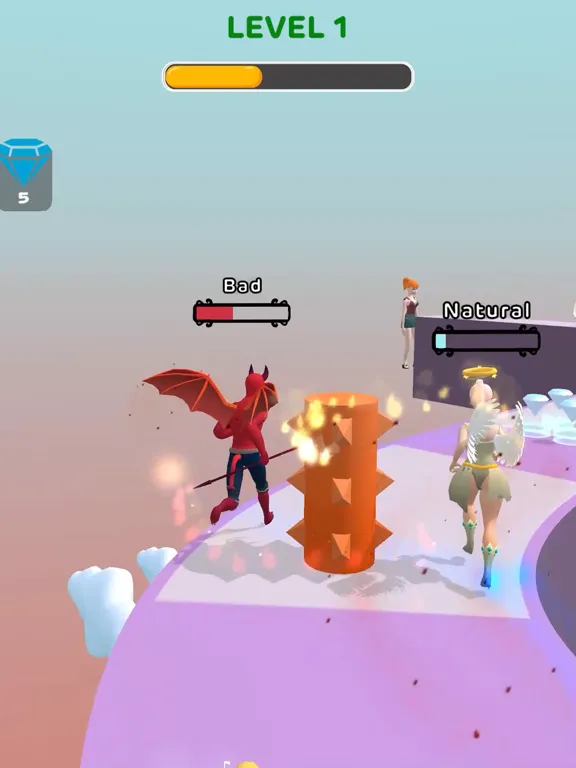 Capturas de tela do Eternal Run iPad 