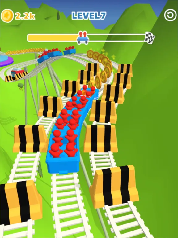 Tangkapan skrin Roller Madness 3D iPad 