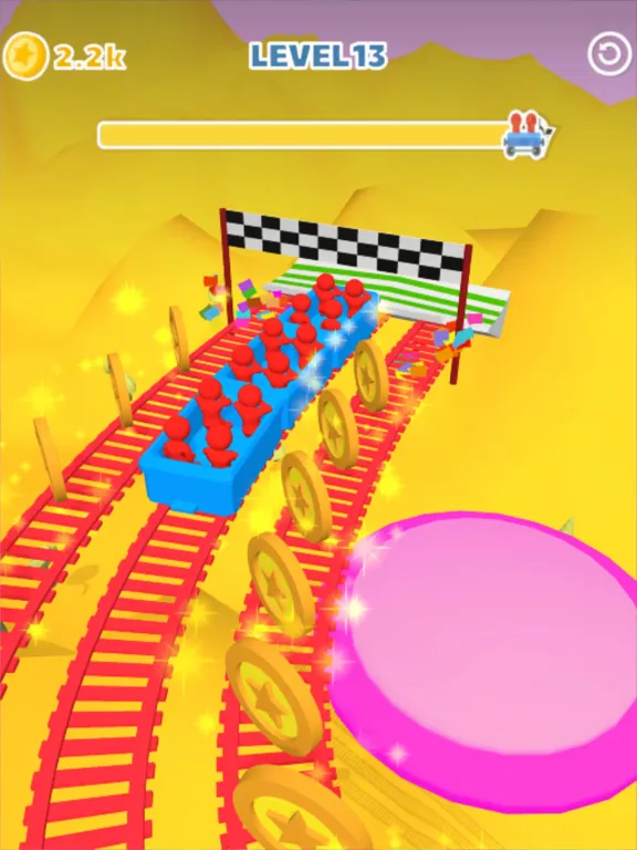 Tangkapan skrin Roller Madness 3D iPad 