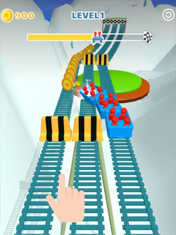 Tangkapan skrin Roller Madness 3D iPad 