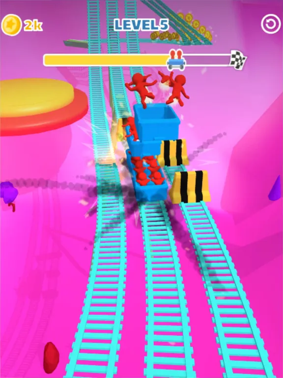 Tangkapan skrin Roller Madness 3D iPad 