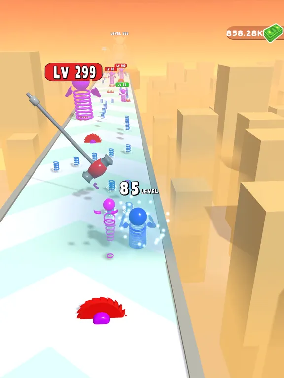 Bouncy Spiral Hero iPad  Screenshots