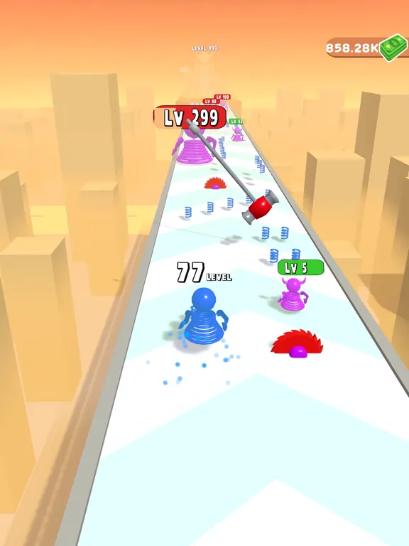 Bouncy Spiral Hero iPad  Screenshots