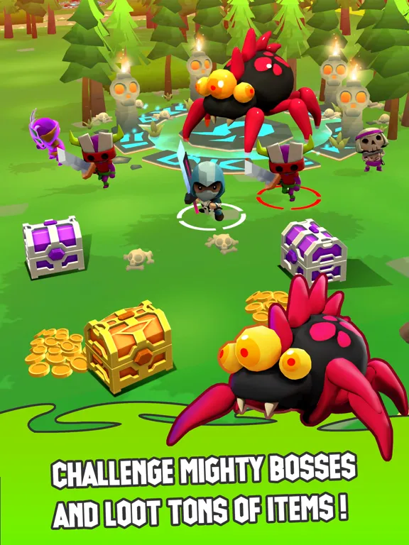 Ảnh chụp màn hình của Warheroes: PvPvE Battle Royale iPad 