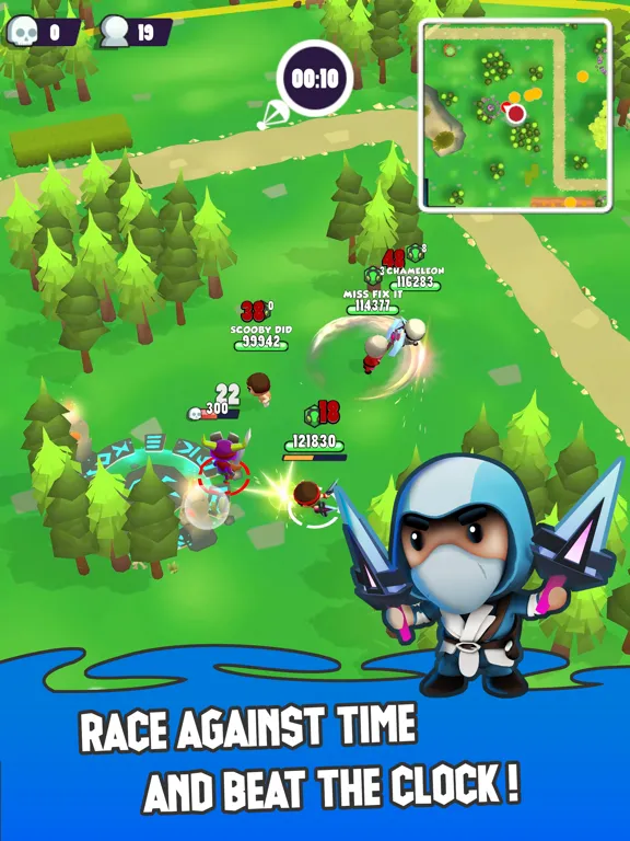 Ảnh chụp màn hình của Warheroes: PvPvE Battle Royale iPad 