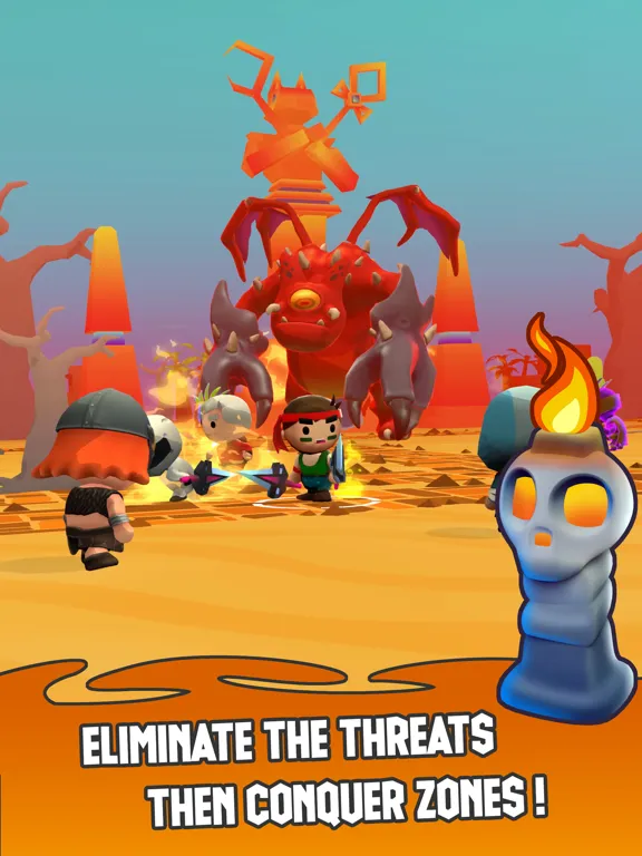 Ảnh chụp màn hình của Warheroes: PvPvE Battle Royale iPad 