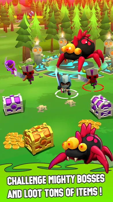 Ảnh chụp màn hình của Warheroes: PvPvE Battle Royale
