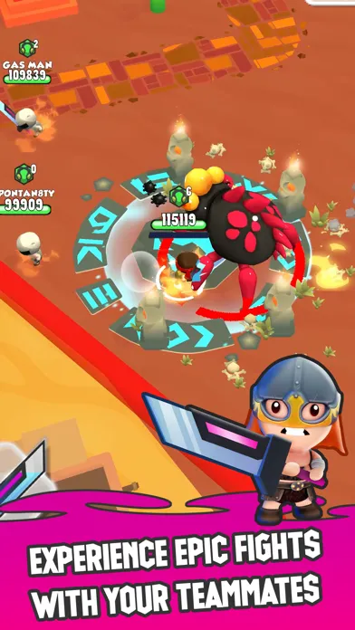 Ảnh chụp màn hình của Warheroes: PvPvE Battle Royale