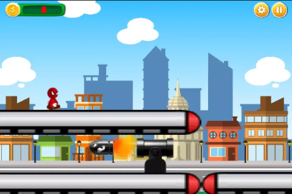 Capturas de tela do Subway Run Spiderman