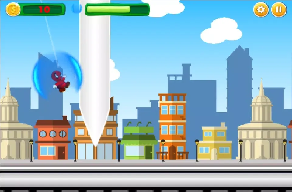 Capturas de tela do Subway Run Spiderman