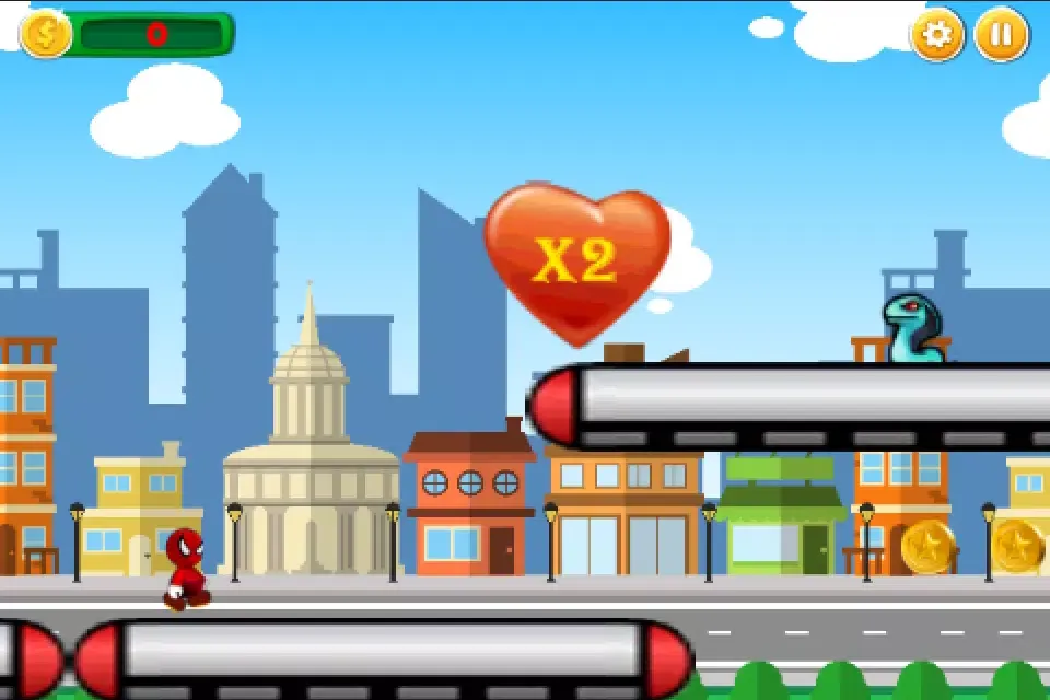 Capturas de tela do Subway Run Spiderman