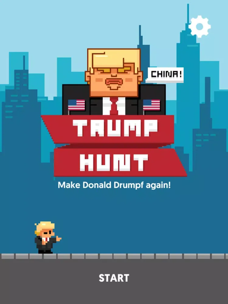 تصاویر Trump Hunt - Make Donald Drumpf again! iPad 