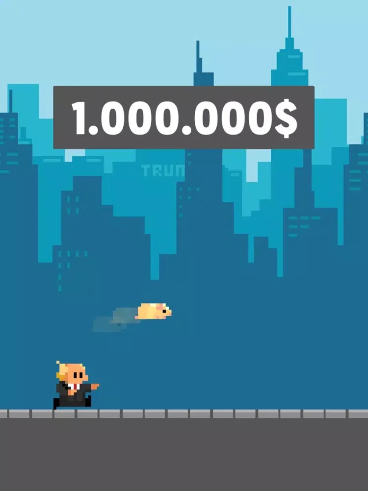 تصاویر Trump Hunt - Make Donald Drumpf again! iPad 