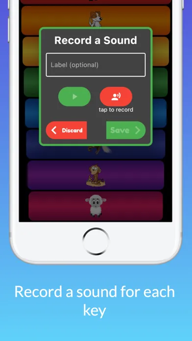 Tangkapan skrin Toddler Music Game