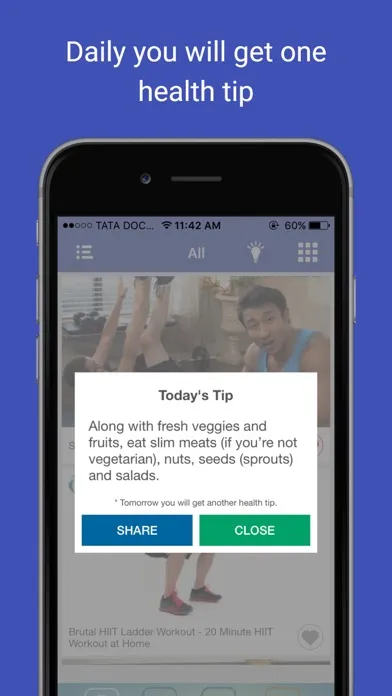 Home health exercises & body building men workouts Screenshots