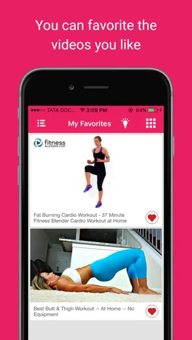 Home exercise videos : Body curve fitness workouts Screenshots