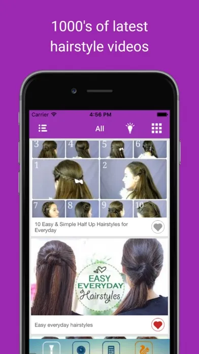 Tangkapan layar Latest hair style beauty videos: Women Makeup tips
