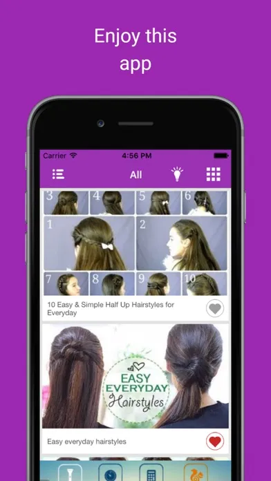 Tangkapan layar Latest hair style beauty videos: Women Makeup tips