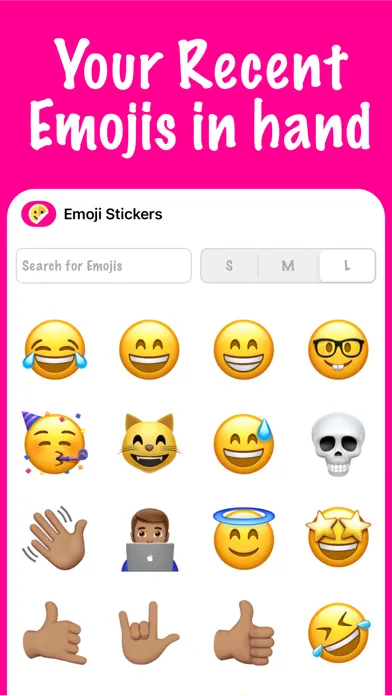 صور Emoji Stickers for iMessage ㋡