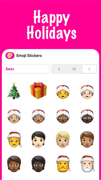 صور Emoji Stickers for iMessage ㋡