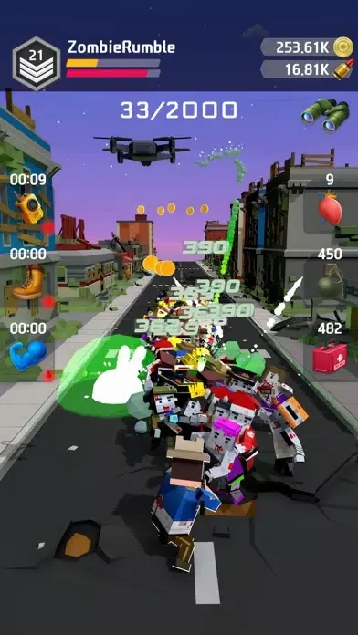 Captures d'écran de Zombie Rumble