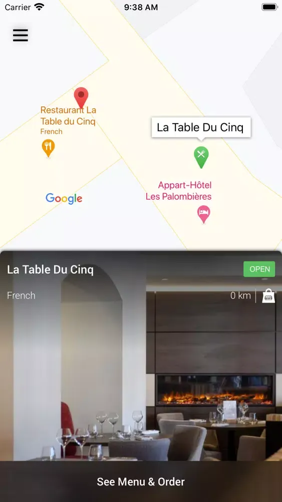 Capturas de pantalla de La Table Du Cinq